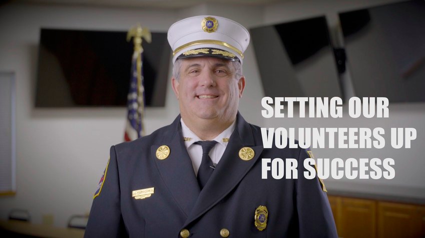 John Hauschild, Sullivan County fire coordinator, was featured on the cover of “Setting Our Volunteers Up for Success,” a production of Firehouse Road.